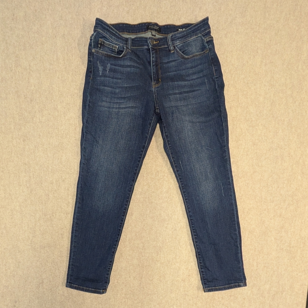 Judy Blue Dark Blue Slim Fit Denim Jeans Size 13/31 Casual Every Day Pants